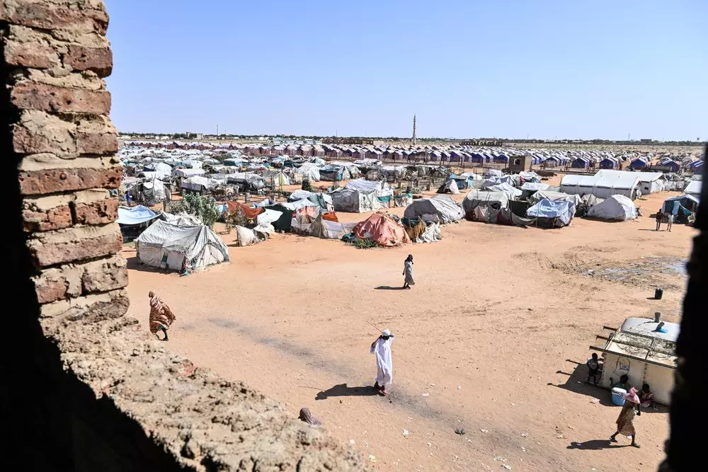 Al- Mina Al Muwahad camp in El-Obeid, Sudan