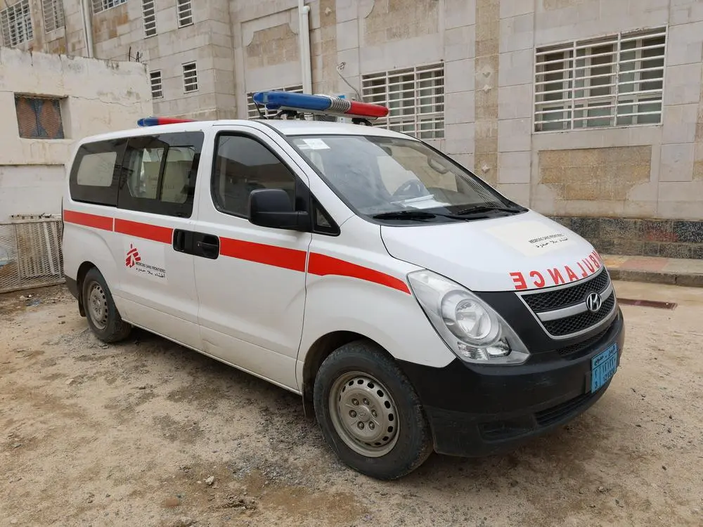 MSF ambulance