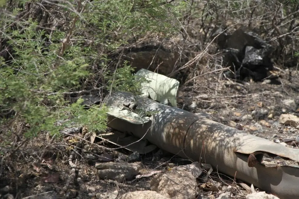 Explosive ordnance left behind