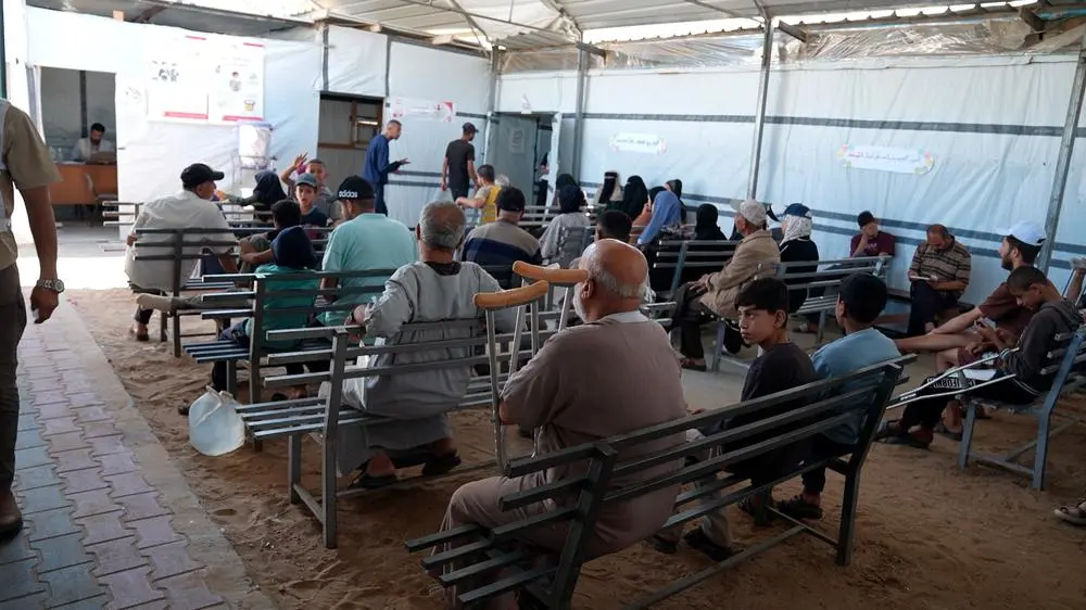 Patients waiting for treatment