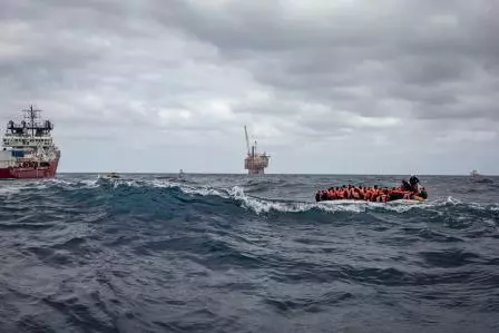 130 nasawi sa paglubog ng isang barko sa dalampasigan ng Libya