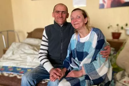 Penyintas TB menemukan cinta dan pengobatan lainnya di Ukraina