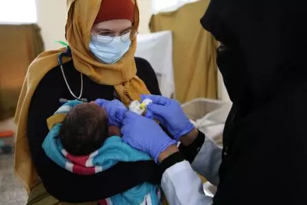 Yaman: Berjuang untuk akses penjagaan antenatal di Al Qanawis