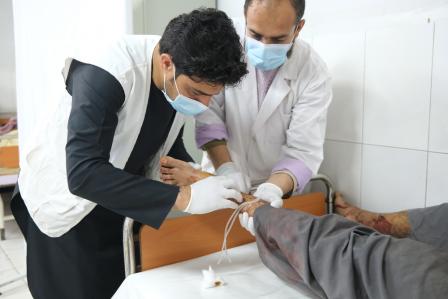 In just one day we performed 10 surgeries on people injured by violence