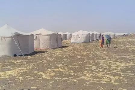 Sudan: Memetakan pengungsi di peta