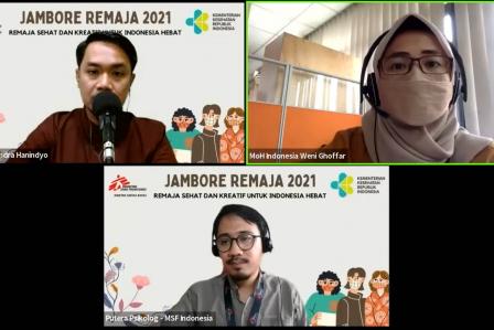 Siaran Pers: MSF selenggarakan Jambore Remaja 2021 untuk generasi muda di Pandeglang dan Jakarta