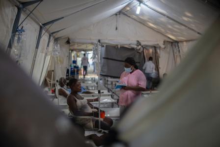 Haiti: Doctors Without Borders menyerukan intensifikasi mendesak upaya untuk melawan wabah kolera