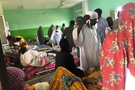 Sudan: "Fasilitas kesehatan kehabisan persediaan" 