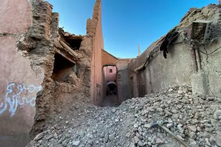 Morocco, niyanig ng isang malakas na lindol
