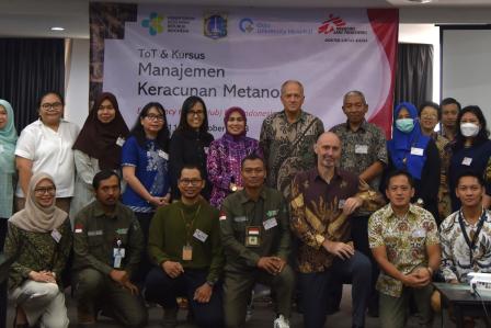 Indonesia: Ang Doctors Without Borders ay nagdaos ng methanol poisoning workshop para sa mga health worker sa Jakarta