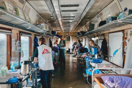 Ukraine: Doctors Without Borders evacuates 150 patients due to repeated attacks on hospitals in Kherson