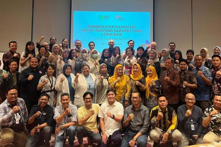 Indonesia: MSF Berkontribusi pada Kesiapsiagaan dan Respons Darurat melalui Inisiatif E-Hub