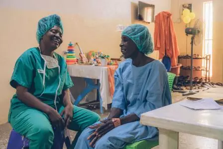 Sumama ang Doctors Without Borders sa mga noma survivor sa kanilang pagdiriwang sa pagsama ng kanilang sakit sa listahan ng WHO ng mga napabayaang tropical disease