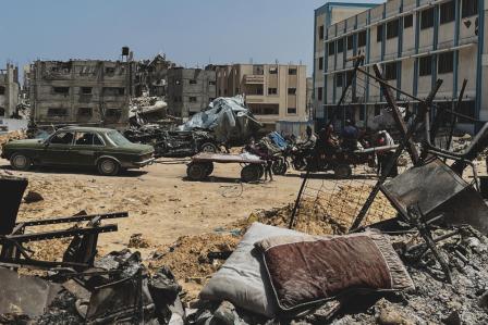 Gaza: Akhir tak terlihat, trauma pengungsian berulang-ulang