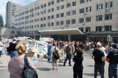Ukraine: Pagsalakay sa Okhmatdyt Children's Hospital sa Kyiv