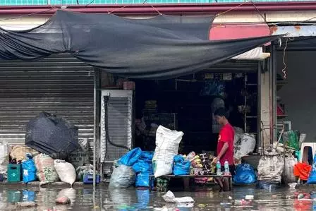 Filipina: Rumah dan sawah terendam akibat Badai Tropis Trami