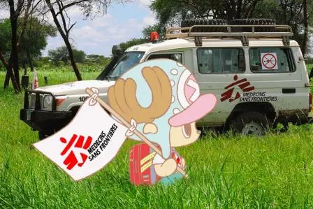 Tony Tony Chopper ng “ONE PIECE” (ISANG PIRASO), hinirang bilang opisyal na tagasuporta ng Doctors Without Borders